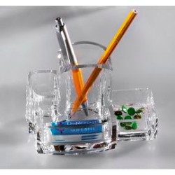 Portaoggetti scrivania lebez in acrilico art.1684 [1684]