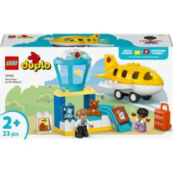 giocattolo didattico lego duplo 10443 prima volta in aeroporto multicolore