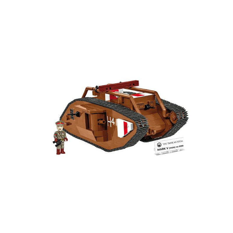 gioco da costruzione cobi 2995 tank mark v multicolore 844pz [cobi-2995]