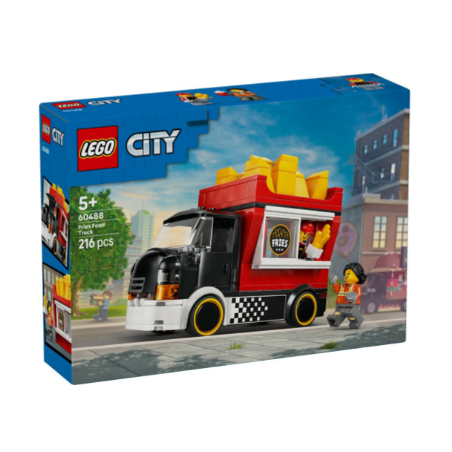 kit di costruzione lego city camioncino delle patatine fritte multicolore