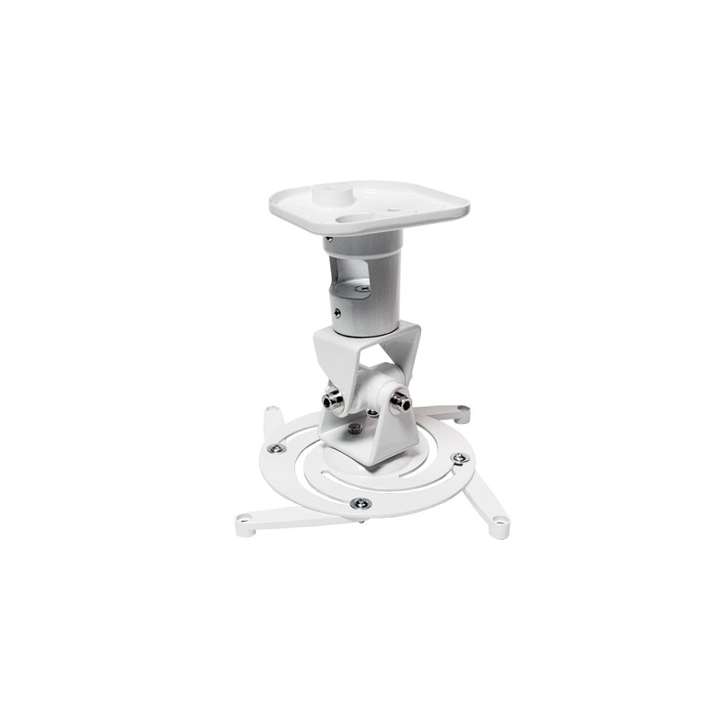 supporto a soffitto per proiettori estensione 22 cm bianco