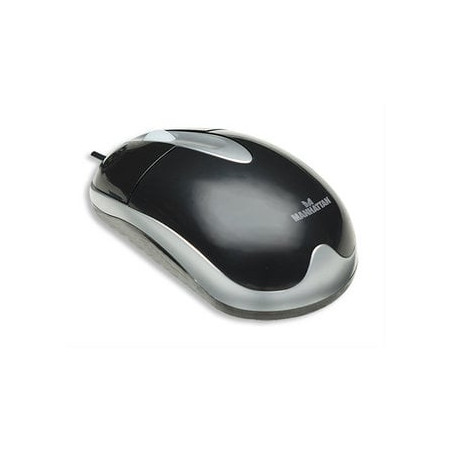 Mouse manhattan mh3 ottico mini usb nero