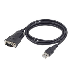 cavo usb gembird usb 2.0 a db9m nero [uas-db9m-02]