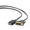 cavo gembird cc-dpm-dvim-1m displayport a dvi m/m 1m