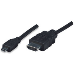 Cavo hdmi highspeed con ethernet channel 1.4 a m/ micro d m, 5,0