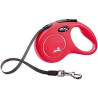 guinzaglio automatico flexi new classic s 15kg/5m rosso