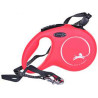 guinzaglio automatico flexi new classic s 12kg/8m rosso