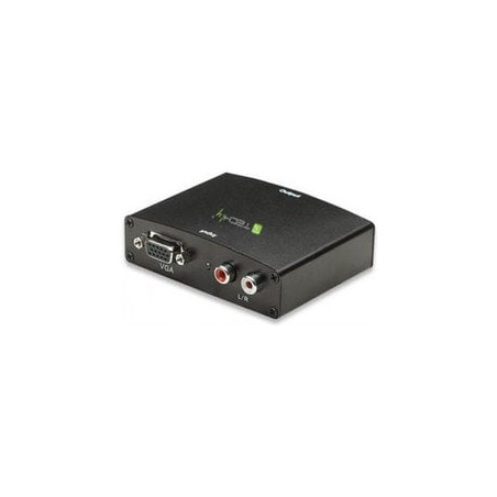 Convertitore techly vga/audio da vga/audio a hdmi