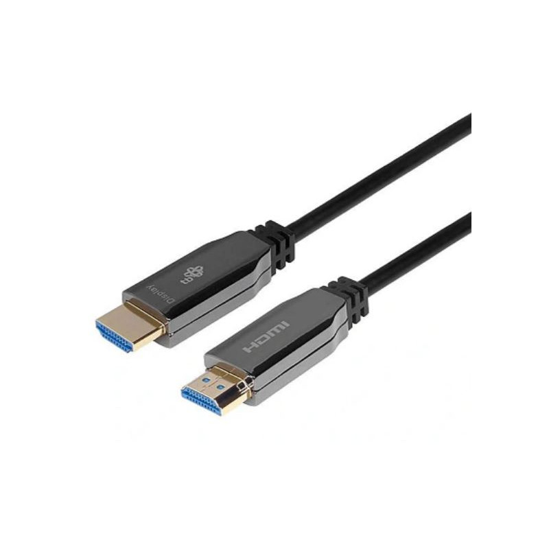 cavo hdmi tb fibra ottica v2.0 hdmi-hdmi st/st 10m nero [aktbxvhfo2010mb]