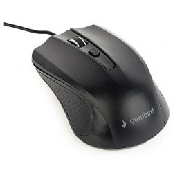 mouse gembird con cavo 1.8m nero [umgemrpd0000061]