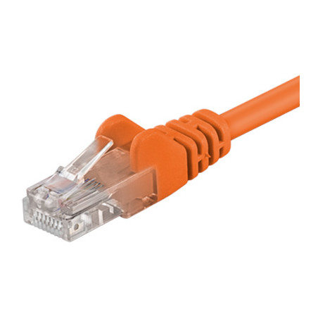 Cavo di rete patch cca cat. 5e arancio utp 5 mt