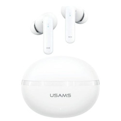 auricolari usams echo e02 wireless/bluetooth bianco [atusahbtusa1641]