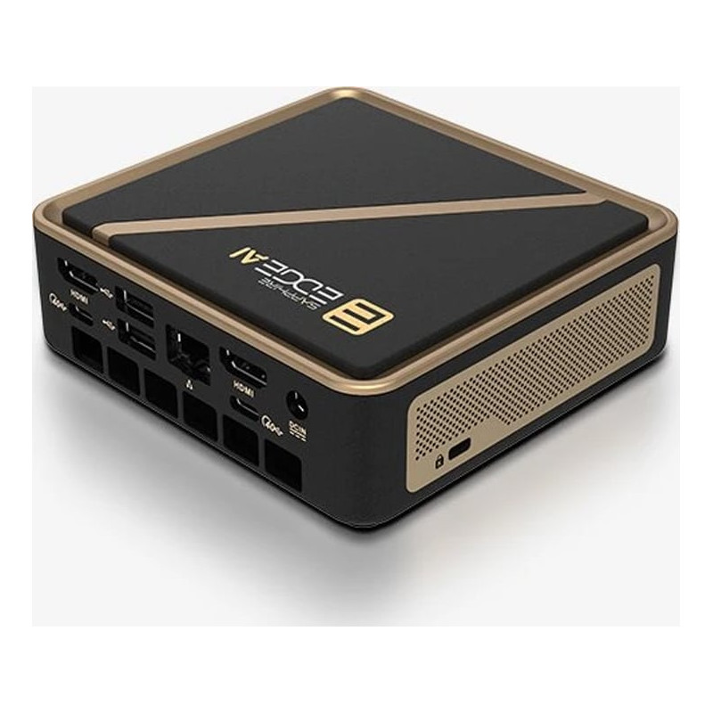 barebone sapphire edge ai 370 amd ryzen ai9hx370 5.1ghz 96gb nero/oro