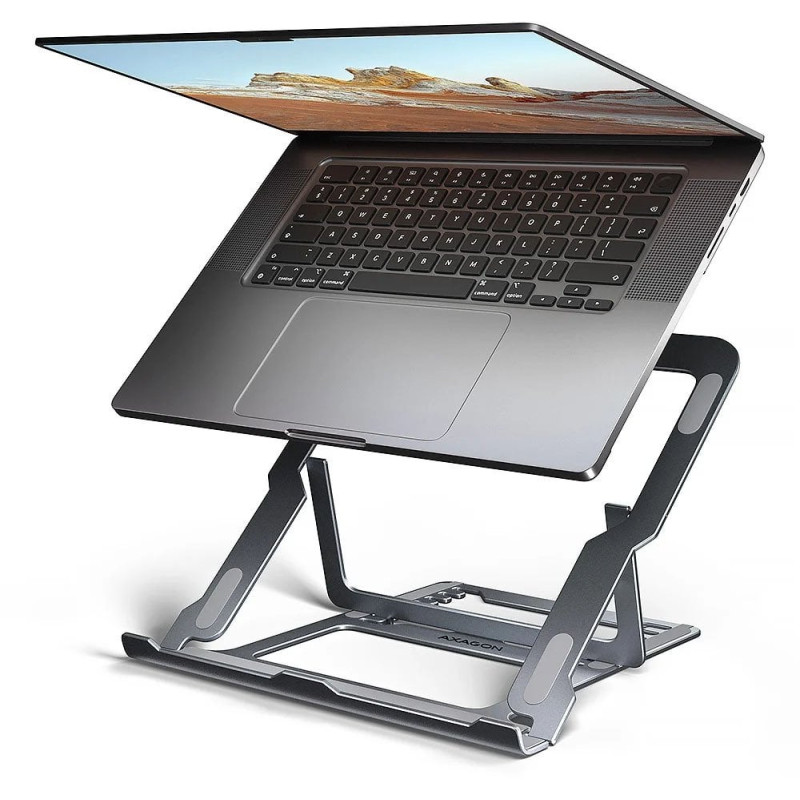 supporto per laptop axagon stnd-lag alluminio 10 - 17.3"