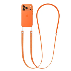 tracolla apple iphone 108-208cm arancione [aoapptf17cmggd4]