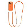 tracolla apple iphone 108-208cm arancione [aoapptf17cmggd4]