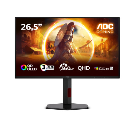 monitor qled 26.5'' aoc agon q27g4sdr qhd 2560x1440 0.03ms