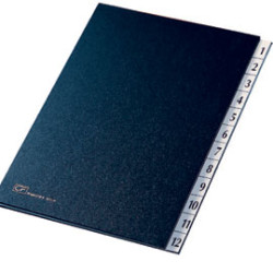 classificatore monitore fraschini 1/12 formato 24x34cm blu art 627-n