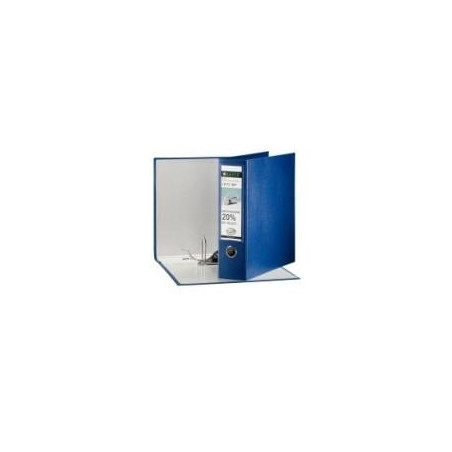 registratore a leva leitz 180 g65 blu dorso 8cm formato protocollo