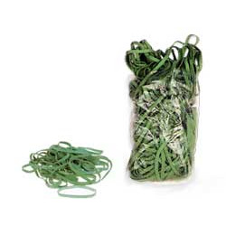 elastici per ufficio viva 1kg a feettuccia verde diametro 120 mm