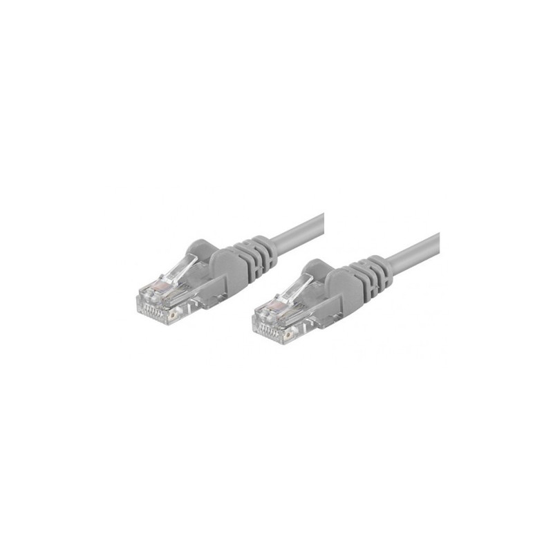 Cavo di rete patch cca cat. 5e grigio utp 10 mt