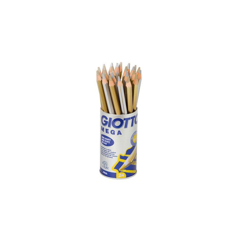 barattolo 24 pastelli giotto mega [519700]