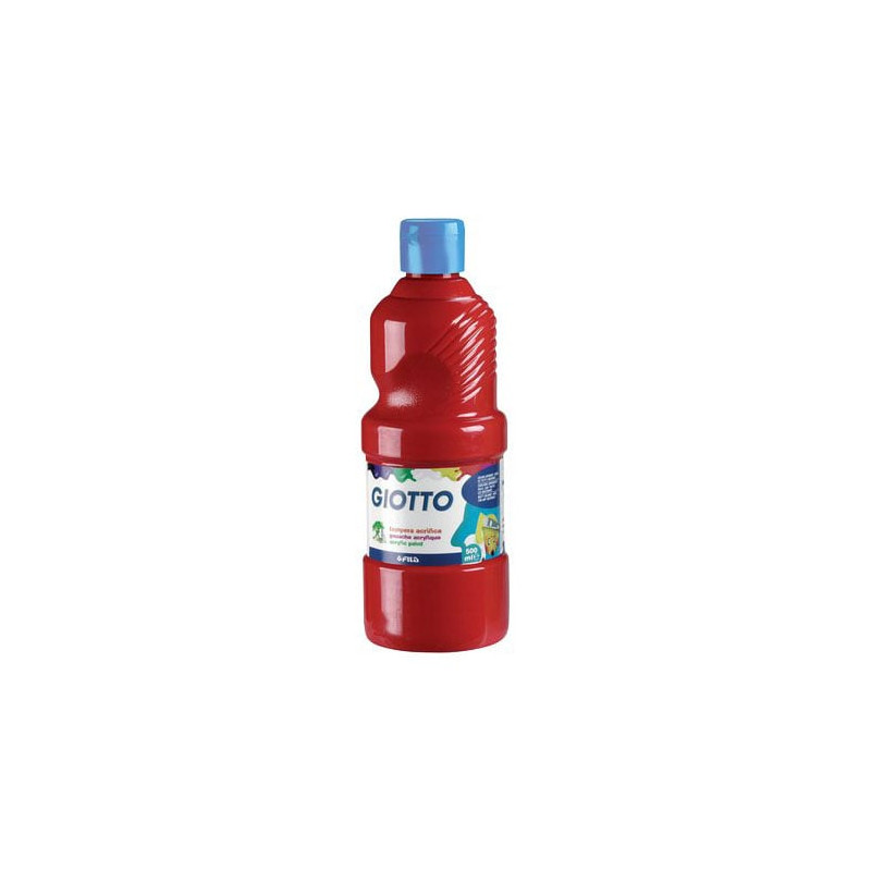 tempera pronta giotto 1000ml rosso vermiglio pz: 6 [533407]