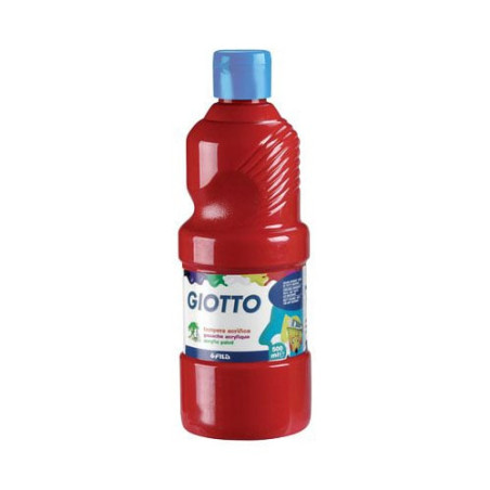 tempera pronta giotto 1000ml rosso vermiglio pz: 6 [533407]
