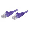 Cavo di rete patch cca cat. 5e viola utp 0,5 mt