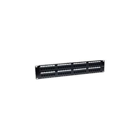 pannello patch utp 48 posti rj45 cat. 6