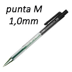 penna sfera scatto bp-s matic nero medio 1.0mm pilot [001620]
