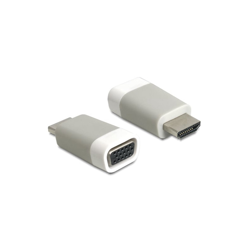 hdmi adapter delock hdmi typ a- d-sub15 st/bu screwless