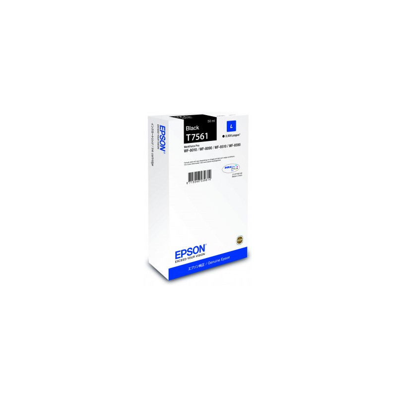 cartuccia epson c13t756140 t7561 nero [c13t756140]