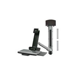 supporto ergotron styleview sit-stand combo arm [45-266-026]