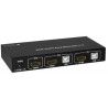 switch kvm techly 2x1 con usb e hdmi