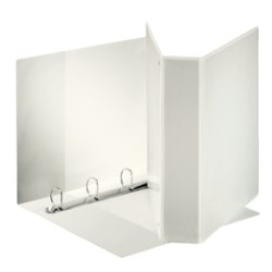 raccoglitore personalizzabile display maxi bianco 4d h40mm esselte