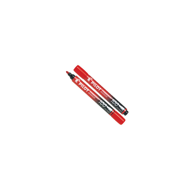 marcatore permanente 100 rosso p.tonda 4.5mm pilot [002707]