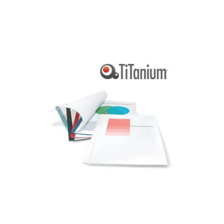 25 cartelline termiche 3mm rosso grain titanium [cart.term 3r]