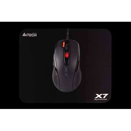 set mouse gaming a4tech x-7120 x-710bk + superficie di gioco