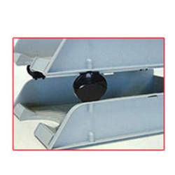 Distanziale portacorrispondenza arda 4 pz. in plastica nero [03530]