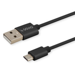 Cavo usb savio cl-129 (usb 2.0 type-c - usb 2.0 type-a