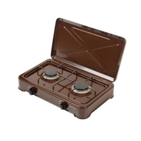 fornello a gas ravanson k-02br marrone [hkravkgk02br000]