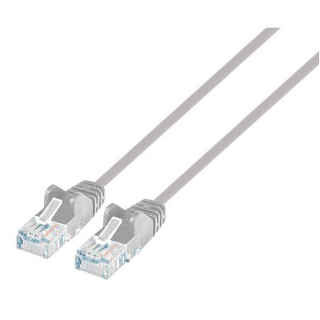 cavo di rete patch intellinet cat6 utp slim 1,5m grigio