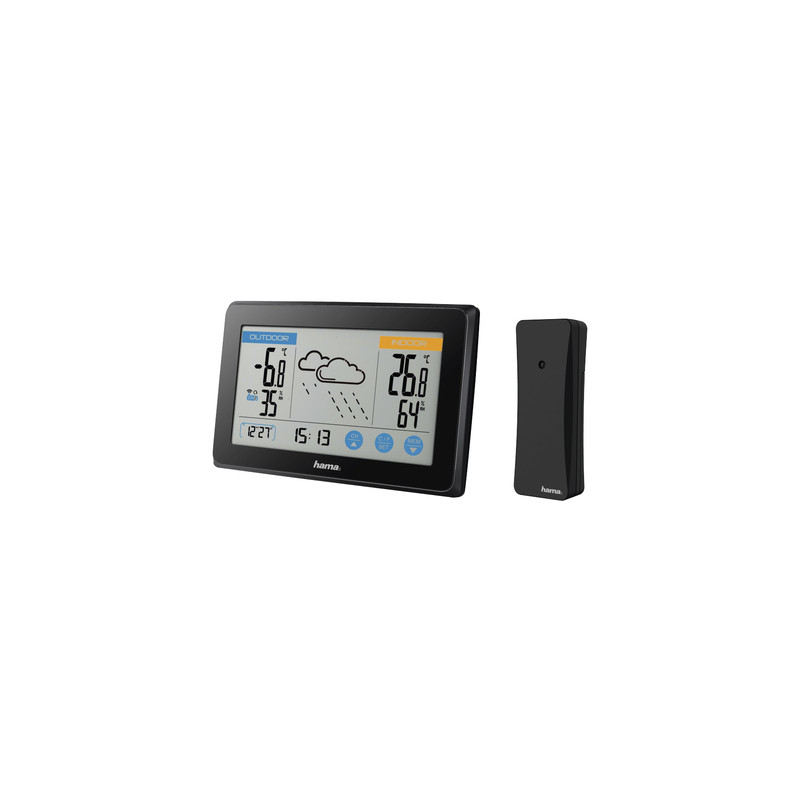 stazione meteo hama touch nero [186314]