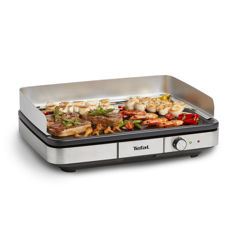 grill elettrico tefal cb 690 d maxi plancha xxl
