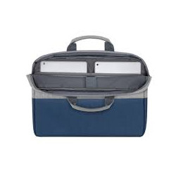 borsa notebook rivacase urban lite 15.6'' grigio blu scuro