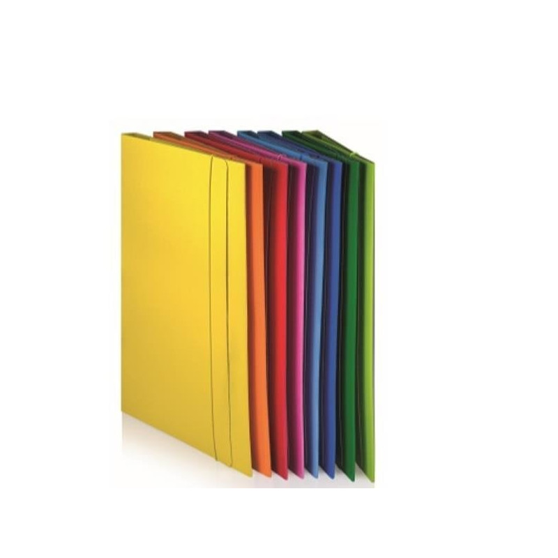 cartelle portaprogetti brefiocart cf10 con lembi blu [0208805az]