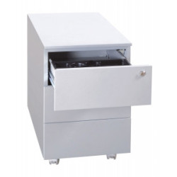 cassettiera bertesi 3cassetti in metallo su ruote grigio [3903 g]