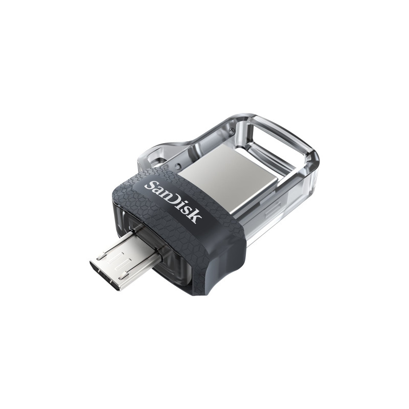 pen drive usb sandisk a micro usb/usb ultra dual drive m3.0 256gb