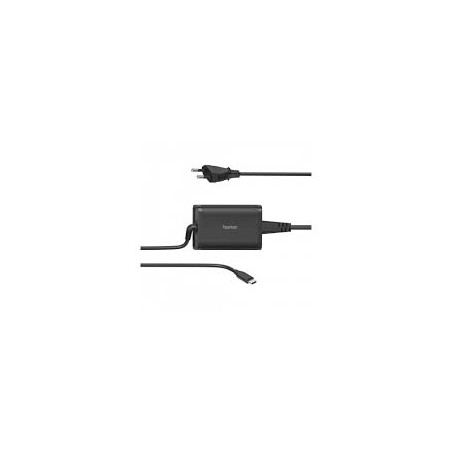 alimentatore notebook hama usb-c pd 5-20v/65 [azhamnz00200006]